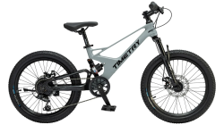 Велосипед Timetry TT230 20" 7 скор. серый ЕВ26