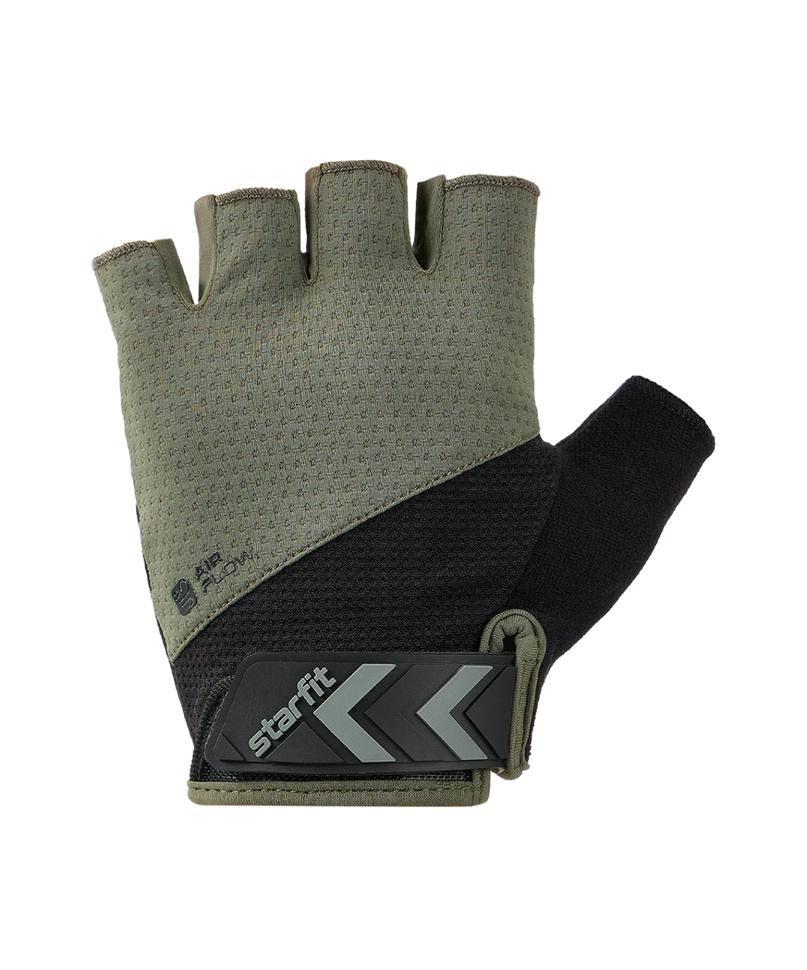Фото Перчатки StarFit WG-204 черный-хаки 4449 со склада магазина Спортев