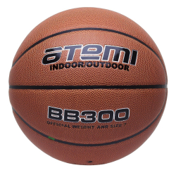 Мяч баскетбольный Atemi BB300 размер №7 синт кожа, ПВХ 8 панелей