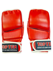 Перчатки для единоборств Top Ten Mix Fight красные