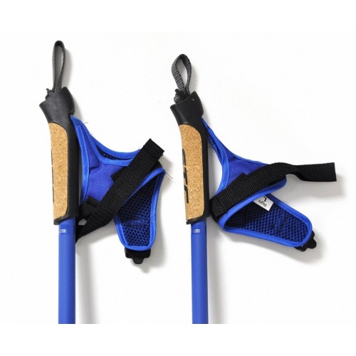 Фото Палки лыжные STC Cyber 60% карбон 40% стекловолокно деколь со склада магазина Спортев