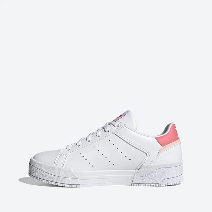 Кроссовки Adidas Court Tourino белый/розовый H00765 Фото Кроссовки Adidas Court Tourino белый/розовый H00765 со склада магазина Спортев