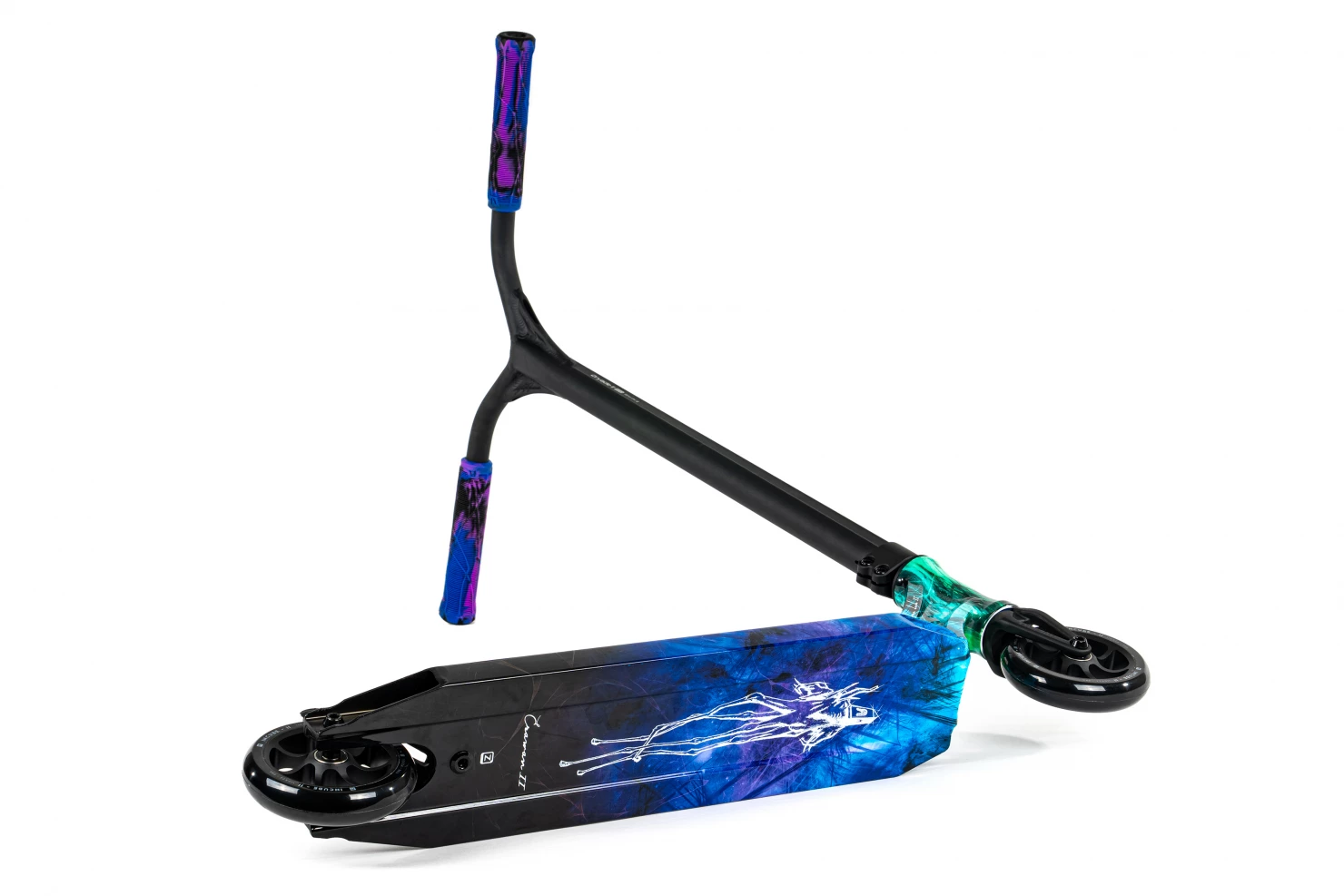 Самокат Ethic Complete Scooter Erawan V2 "M" трюковой синий иридий 011839 Фото Самокат Ethic Complete Scooter Erawan V2 "M" трюковой синий иридий 011839 со склада магазина Спортев