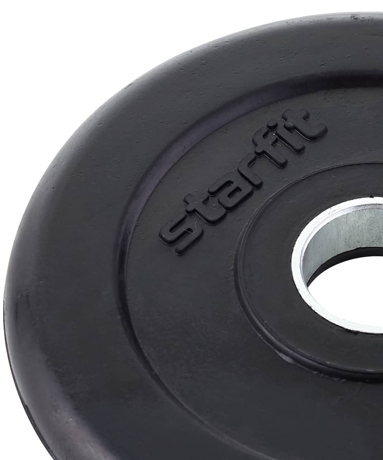 Фото Диск d 26 StarFit BB-202 черный обрезиненный стальная втулка 0,5 кг 18802 со склада магазина Спортев