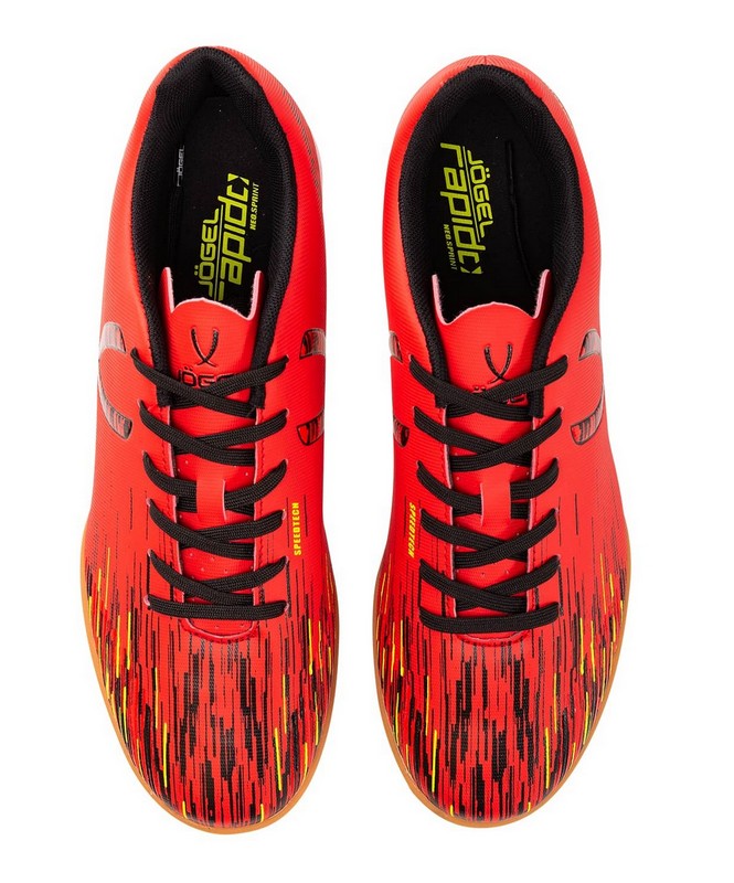 Фото Бутсы Jogel Rapido JSH101-Y зальные детские красный 17978 со склада магазина Спортев