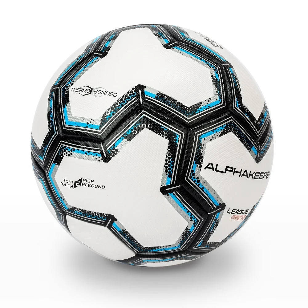 Фото Мяч футбольный AlphaKeepers League Pro II №5 white\black 9502 со склада магазина СпортЕВ