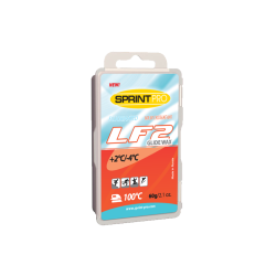 Парафин/мазь скольжения Sprint Pro LF-2 +2..-4°С красный 60 г 0111