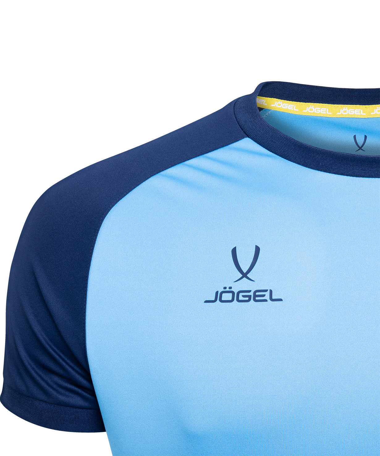 Фото Футболка игровая JOGEL CAMP Reglan Jersey, синий/темно-синий, детский со склада магазина Спортев