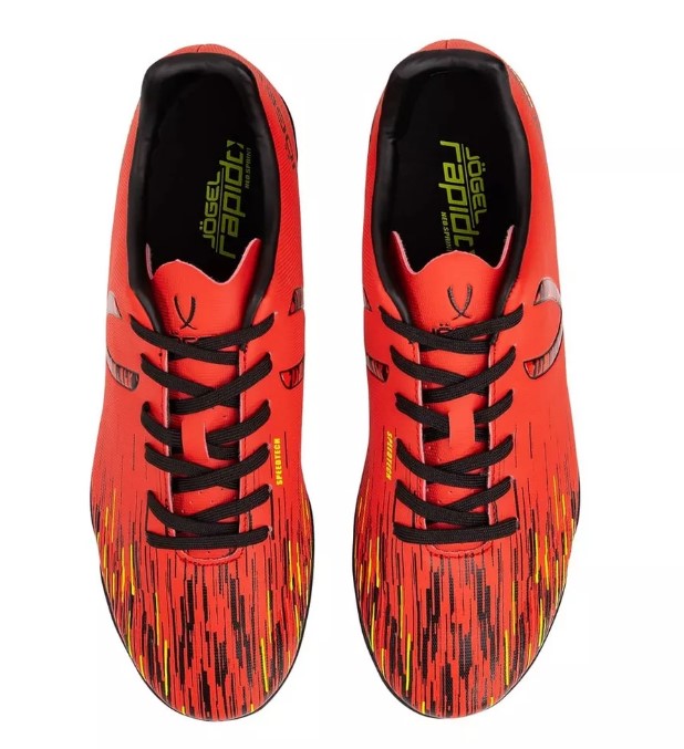 Фото Бутсы Jogel Rapido JSH201 многошиповые красный 15878 со склада магазина Спортев