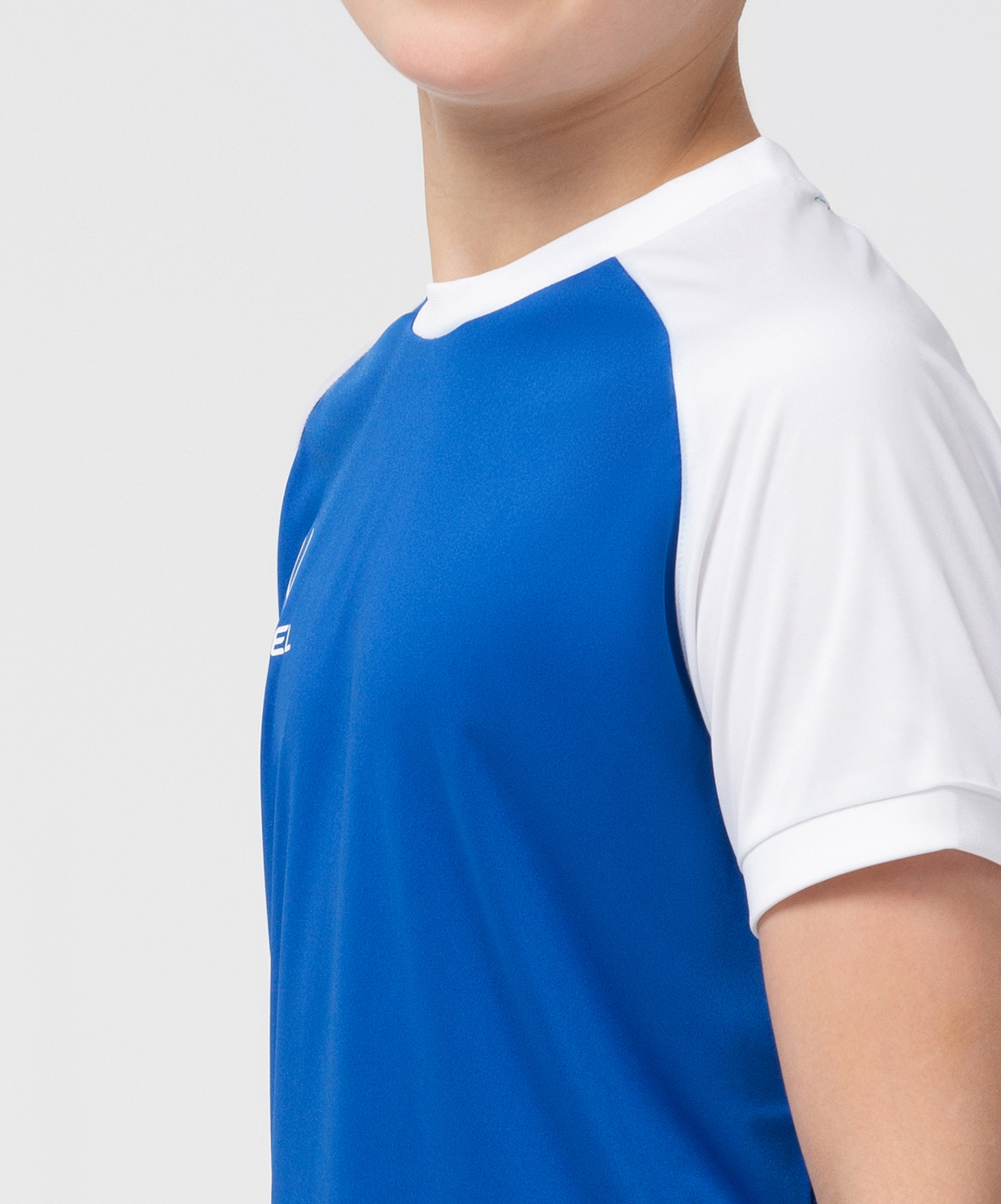 Фото Футболка игровая JOGEL CAMP Reglan Jersey, синий/белый, детский со склада магазина Спортев