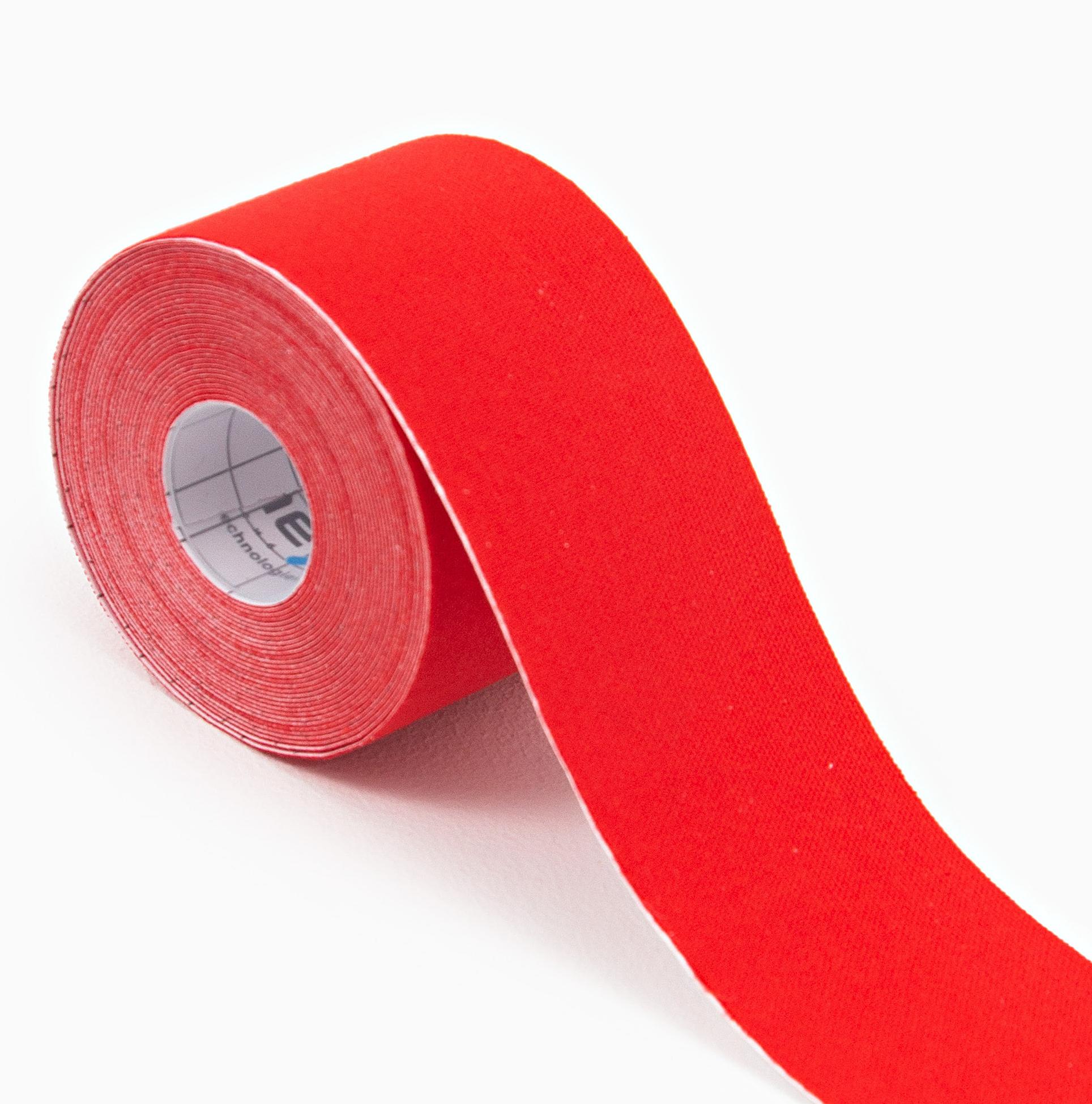 Фото Тейп Кинезио Kinexib Pro 5 м * 5 см красный 27253 со склада магазина Спортев