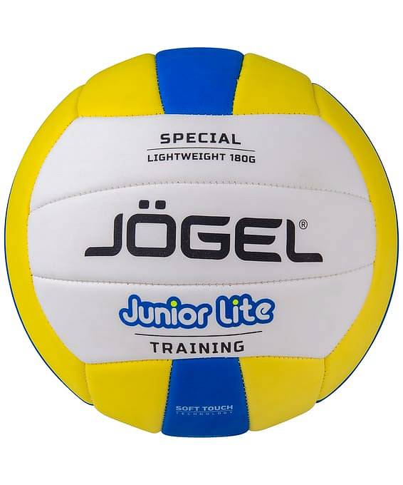 Фото Мяч волейбольный Jogel Junior Lite желтый/синий 18101 со склада магазина СпортЕВ