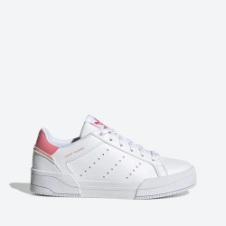 Кроссовки Adidas Court Tourino белый/розовый H00765