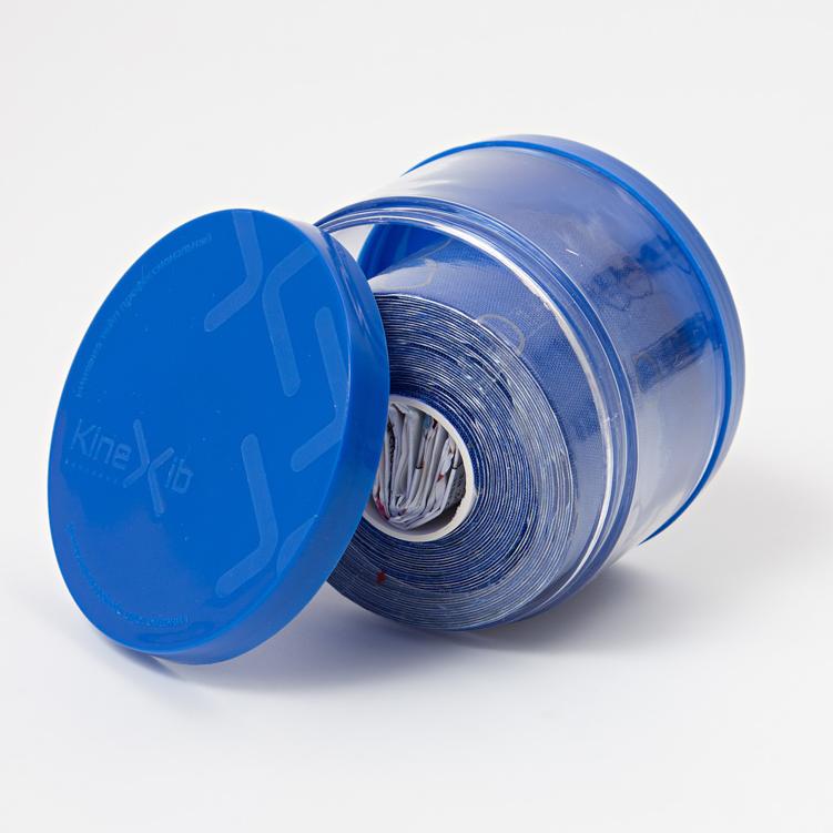 Фото Тейп Кинезио Kinexib Ultra 5 м * 5 см синий 20322 со склада магазина Спортев