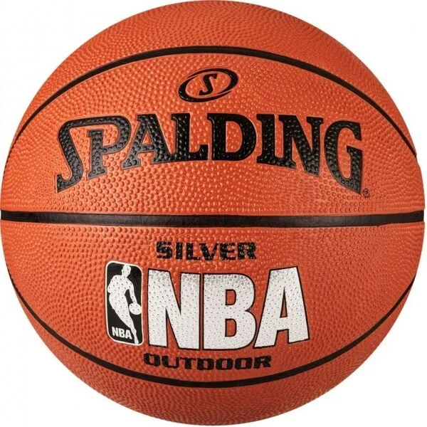 Фото Мяч баскетбольный Spalding NBA Silver Series Outdoor размер №3 коричневый 65-821Z со склада магазина СпортЕВ