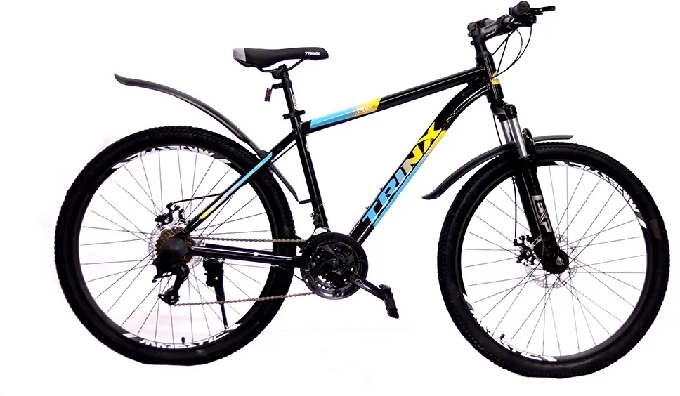 Фото Велосипед TRINX M116 26" черный/синий/желтый со склада магазина Спортев