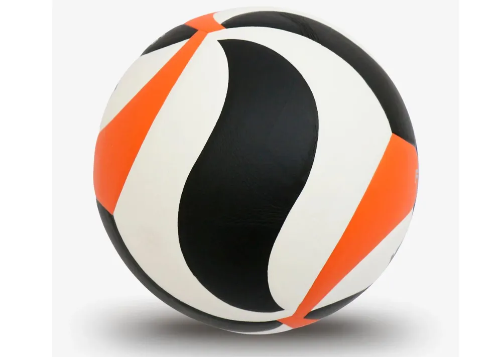 Фото Мяч волейбольный Ingame FLUO черно-бело-оранжевый IVB-103 со склада магазина СпортЕВ