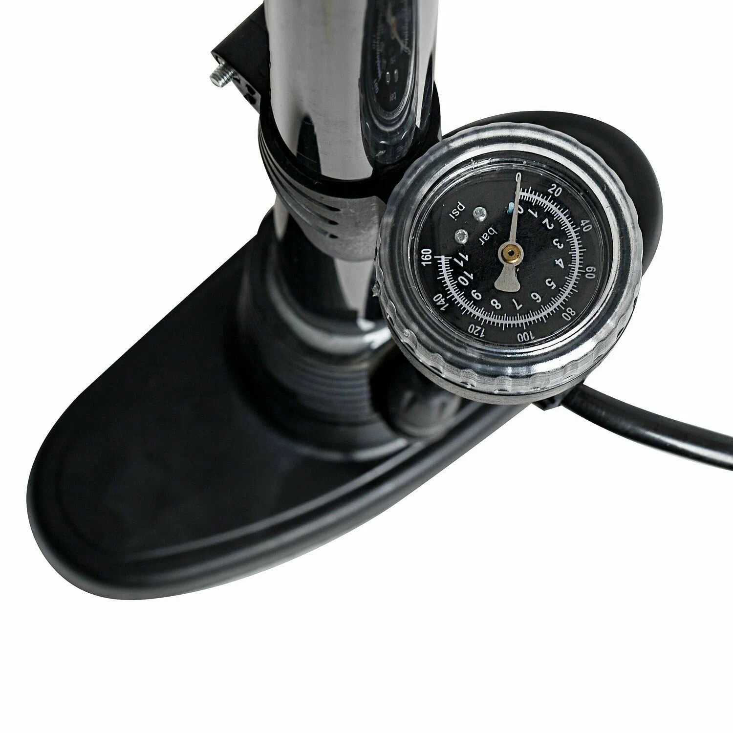 Фото Насос PAC 38x530 мм напольный с манометром, высокопрочный пластик, авто/вело + игла Т15707 со склада магазина Спортев