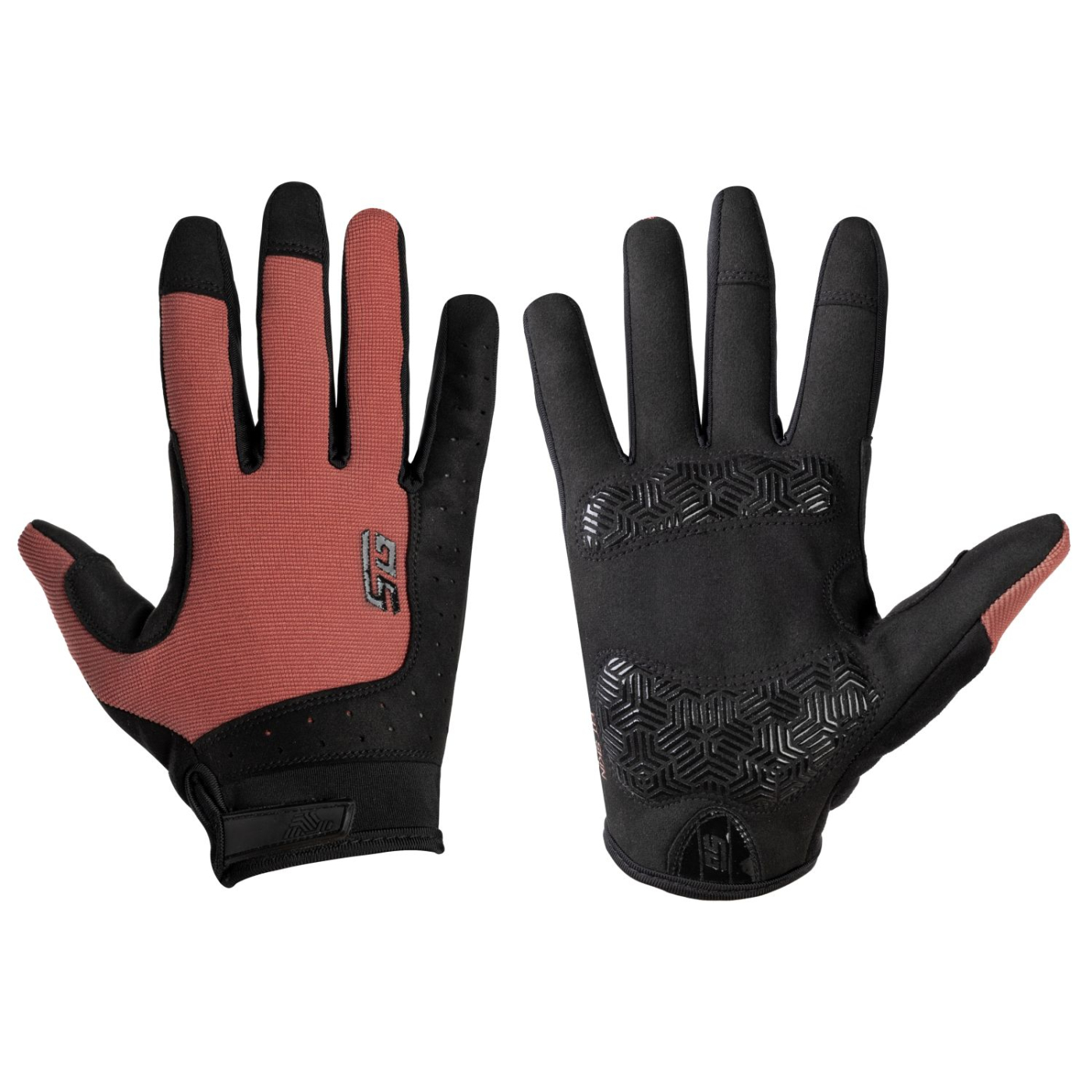 Перчатки STG Fit Skin полноразмерные красный/черный Х10850 Фото Перчатки STG Fit Skin полноразмерные красный/черный Х10850 со склада магазина Спортев