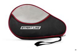 Чехол для теннисной ракетки Start Line серый с карманом 79013
