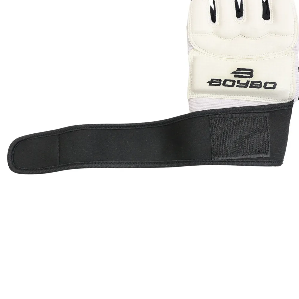 Фото Перчатки тхэквондо BoyBo WTF с фиксацией 0146 со склада магазина Спортев