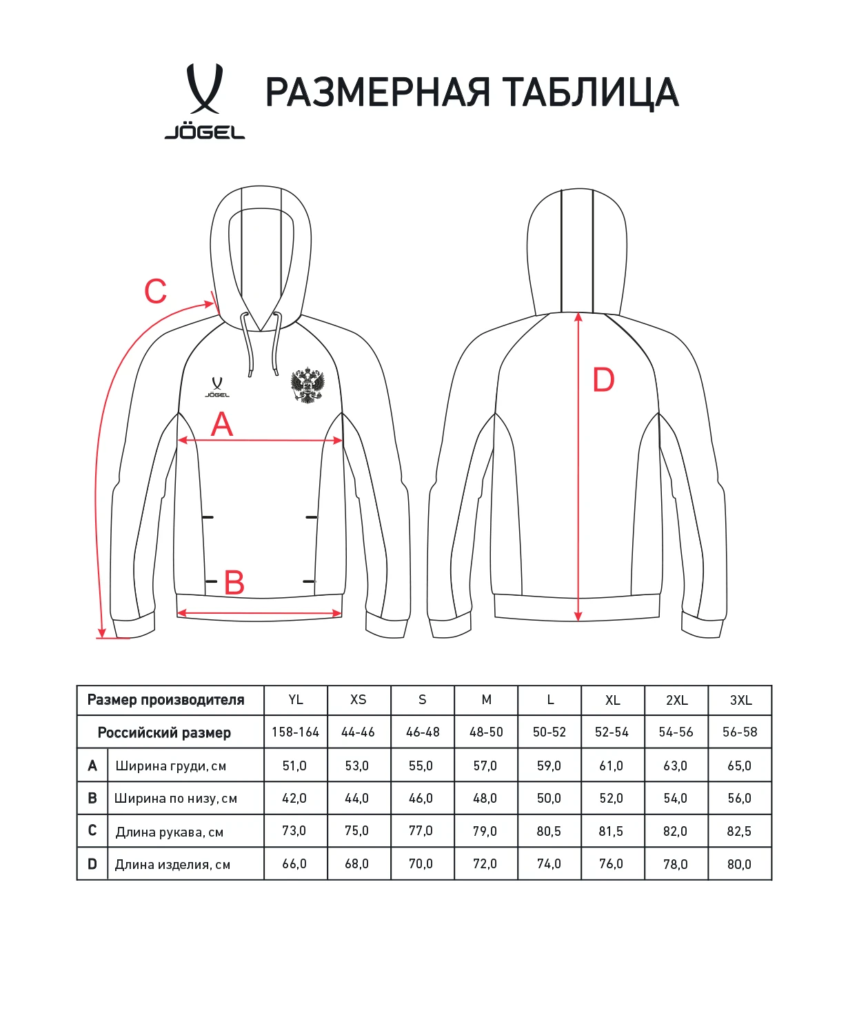 Фото Худи Jogel National Cotton Hoodie темно-синий 3267 со склада магазина Спортев