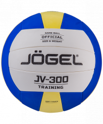 Мяч волейбольный Jögel JV-300 2021 синий/желтый 19092