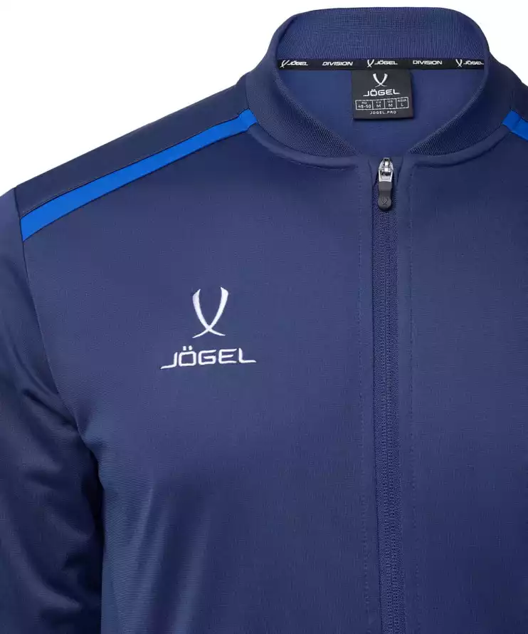 Фото Олимпийка Jogel DIVISION PerFormDRY Pre-match Knit Jacket темно-синий со склада магазина СпортЕВ