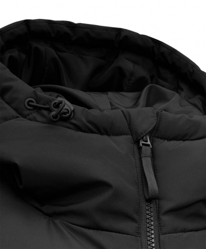 Фото Пальто утепленное Jogel ESSENTIAL PerFormPROOF Padded Coat черный 3938 со склада магазина Спортев