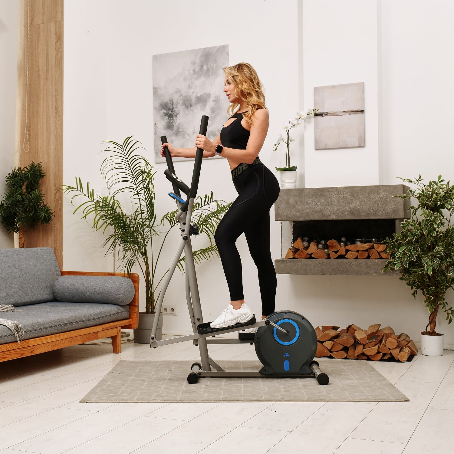 Фото Эллиптический тренажер DFC E85001H со склада магазина Спортев