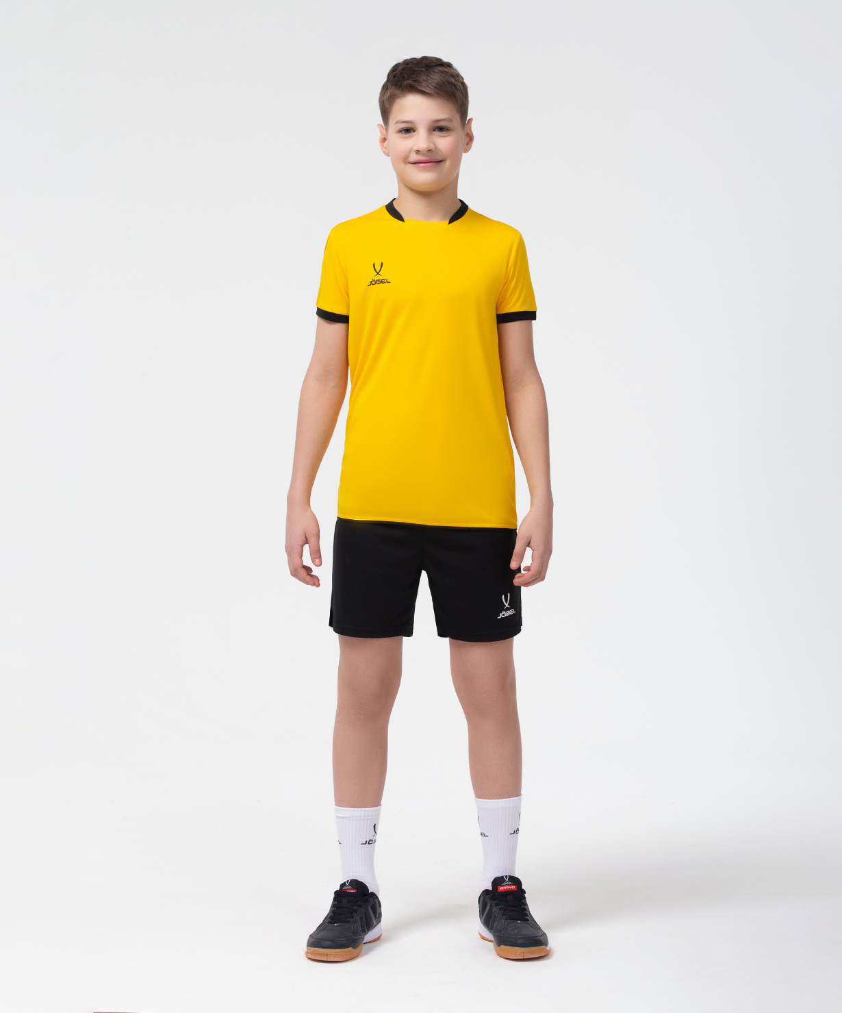 Фото Футболка волейбольная JOGEL CAMP, желтый, детский со склада магазина Спортев