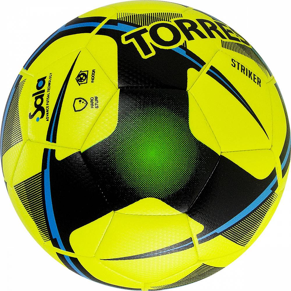 Фото Мяч футзальный Torres Futsal Striker №4 30 п. желтый FS321014 со склада магазина Спортев