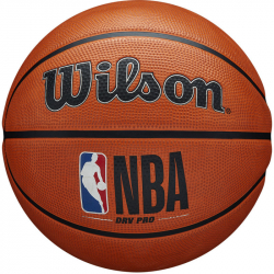 Мяч баскетбольный Wilson NBA DRV Pro размер №7 резина оранжевый WTB9100XB07