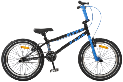Велосипед BMX TechTeam Fox 20" (2023) черно-бирюзовый/бирюзовый 370014 Велосипед BMX TechTeam Fox 20" (2023) черно-бирюзовый/бирюзовый 370014