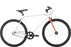 Велосипед Stark Terros 700 S (2022) белый/оранжевый