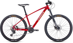 Велосипед TRINX X7 Elite 27.5" матовый черный/красный/черный