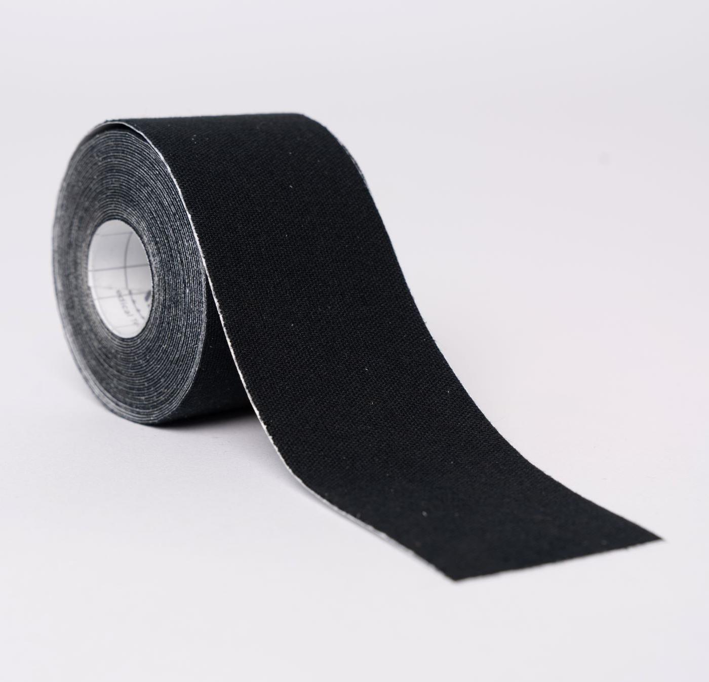 Фото Тейп Кинезио Kinexib Pro 5 м * 5 см черный 20827 со склада магазина Спортев