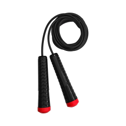 Скакалка 3 м Fortius ручки пластиковые трос ПВХ черный/красный F210401-3BE/LR