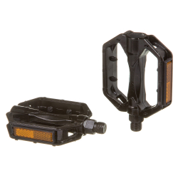 Педали STG FP-925 алюминий, ось 9/16" платформа, черные Х95664