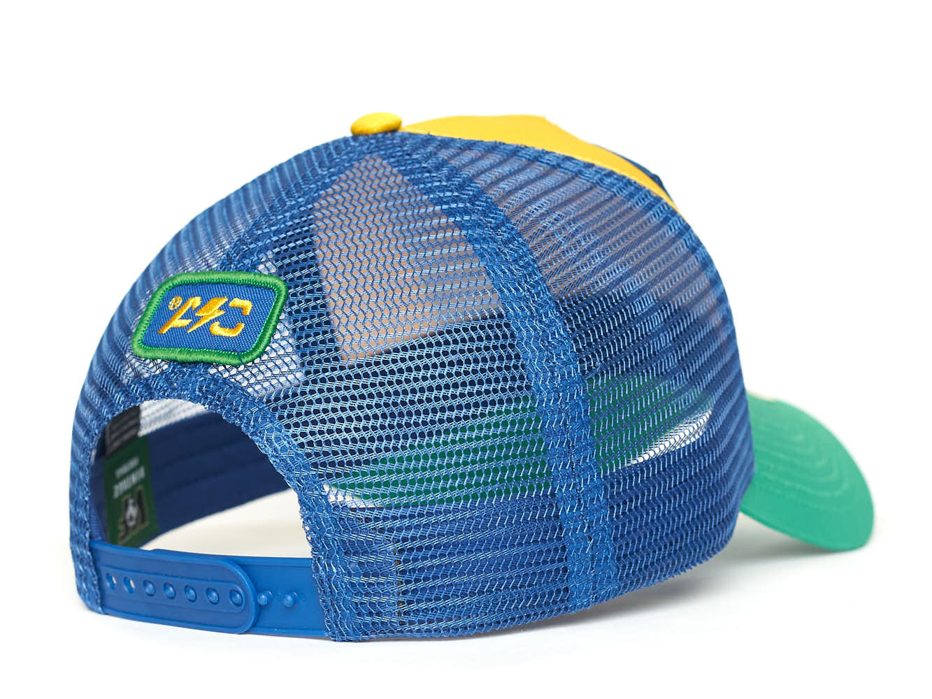 Фото Бейсболка VF BRASIL желтый/зеленый/синий р.55-58 207356 со склада магазина Спортев