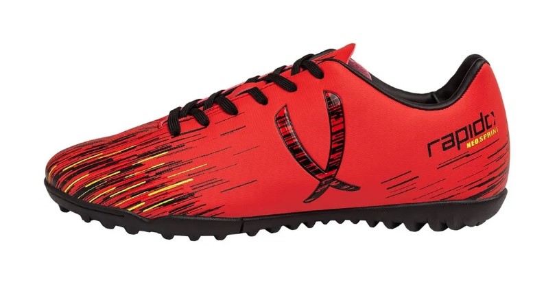Фото Бутсы Jogel Rapido JSH201 многошиповые красный 15878 со склада магазина Спортев
