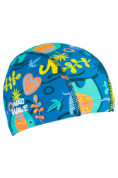 Шапочка для плавания Mad Wave Elephant Junior blue M0520 03 0 00W