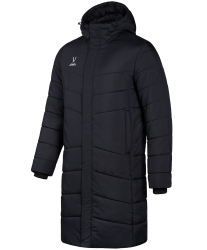 Пальто утепленное ESSENTIAL Long Padded Jacket 2.0, черный, детский Jögel Пальто утепленное ESSENTIAL Long Padded Jacket 2.0, черный, детский Jögel