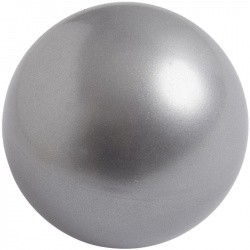 Мяч для художественной гимнастики 19 см 420 г металлик серый AB2801B