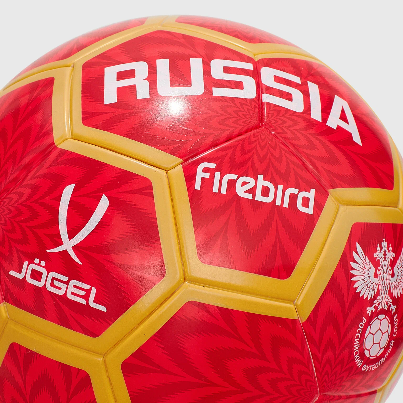 Фото Мяч футбольный Jogel Russia Firebird №1 3932 со склада магазина Спортев