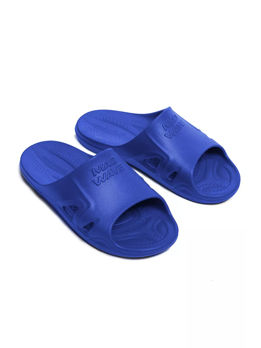 Фото Сланцы Mad Wave Step II мужские синий M0322 03 3 03W со склада магазина Спортев