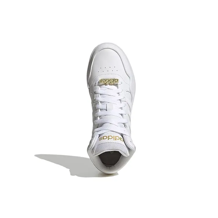 Кроссовки Adidas Hoops 3.0 белый/золотой GY4752 Фото Кроссовки Adidas Hoops 3.0 белый/золотой GY4752 со склада магазина Спортев