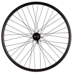 Колесо 27.5" заднее обод двойной алюм. черн диск, втул. под кассету 8-10ск на промподшип быстросъем 630352