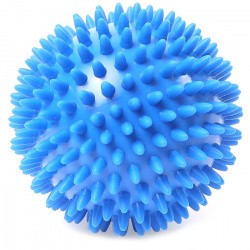 Мяч массажный 6 см C33445 твердый ПВХ синий