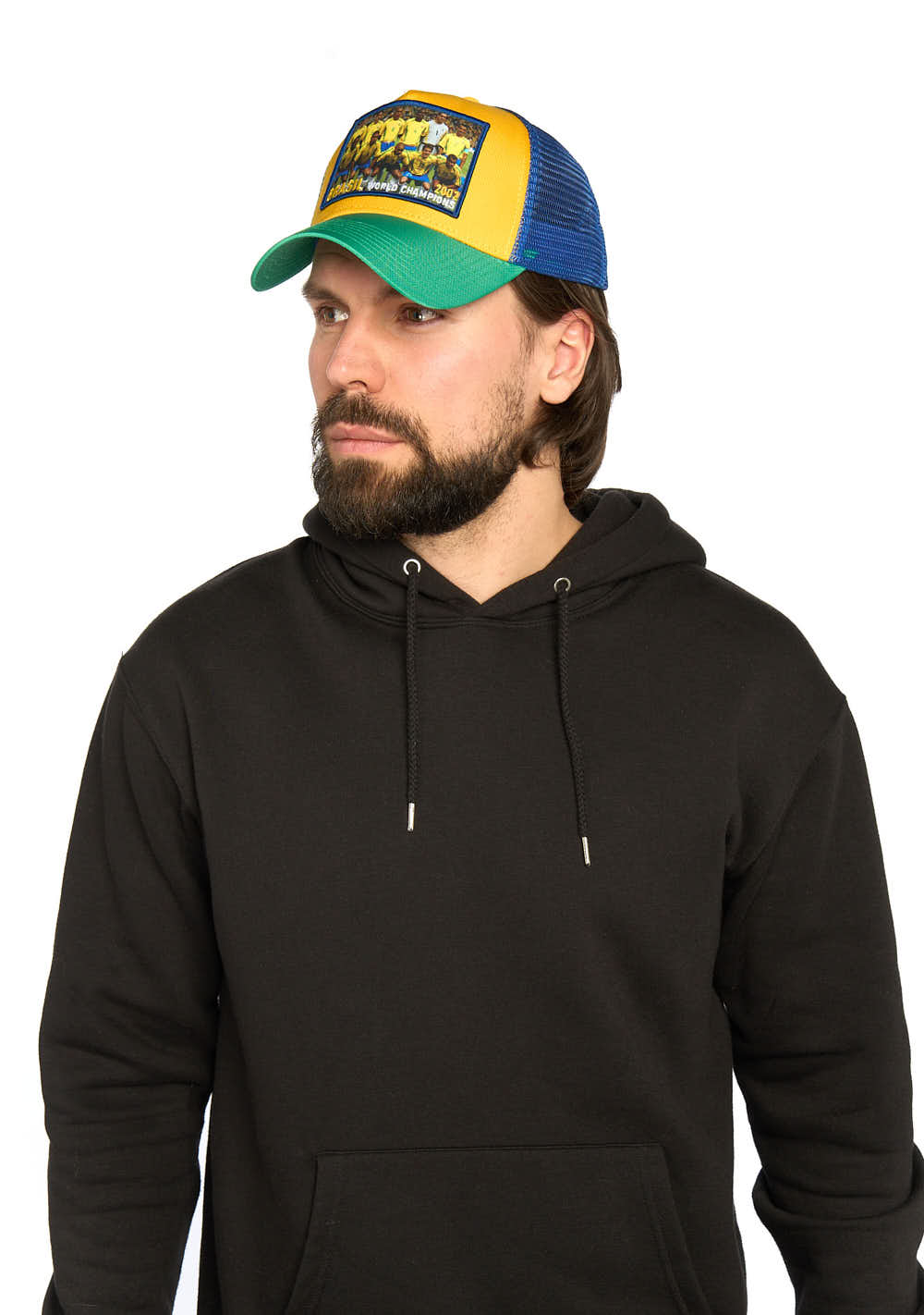 Фото Бейсболка VF BRASIL желтый/зеленый/синий р.55-58 207356 со склада магазина Спортев